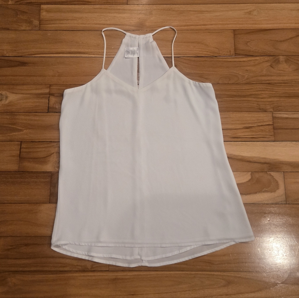Express White Tank Top